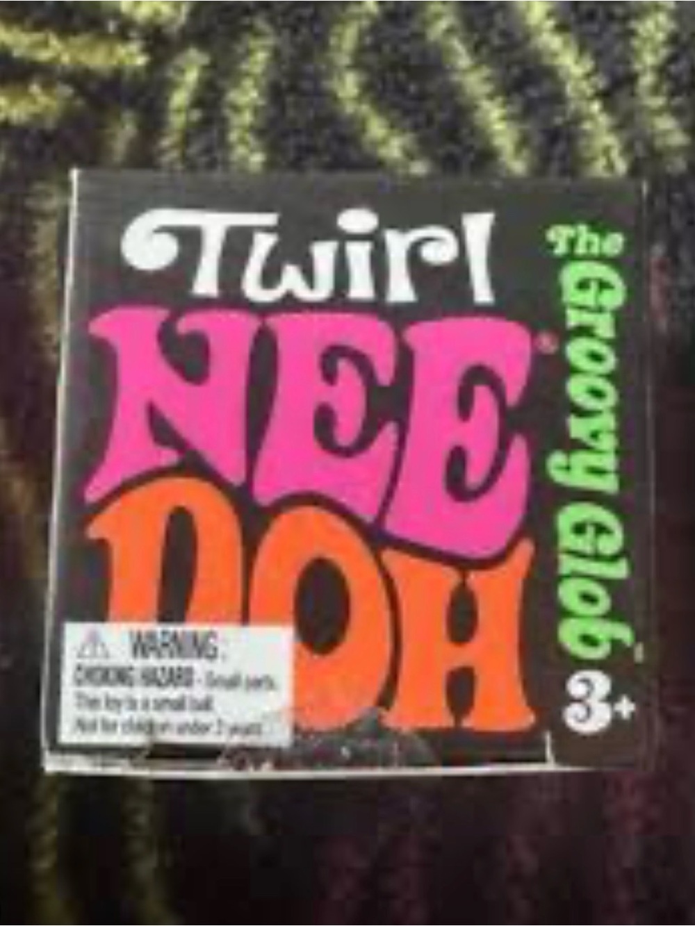Schylling NeeDoh New sealed box, twirl in turquoise color